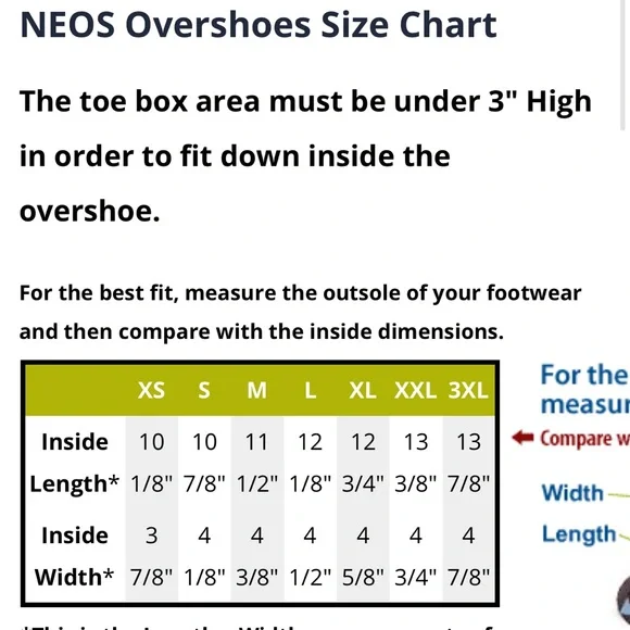 NWT NEOS overshoes